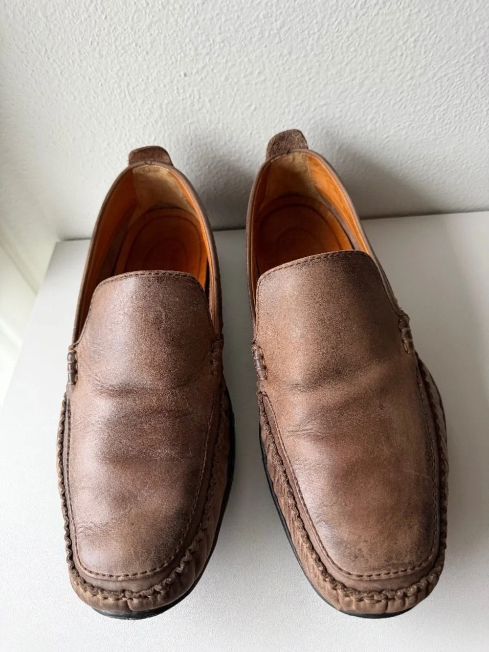 Timberland 97519 Brown Leather Driving Mocs Men’s 11